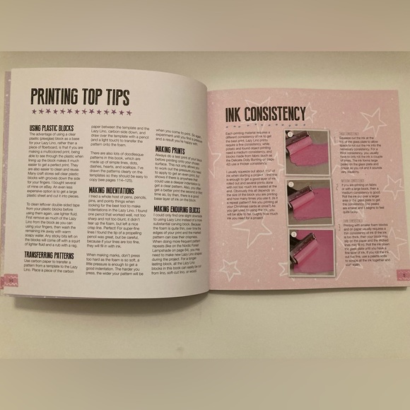 NEW Fresh Prints 25 Easy Enticing Printing Projects to Make at Home DIY By Leech - Picture 8 of 17